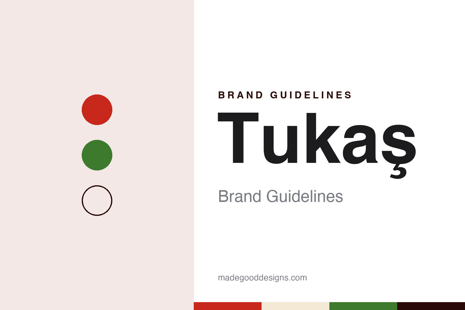 Tukaş Brand Guidelines: The Turgutlu Tomato Cannery That Became a National Pantry Brand