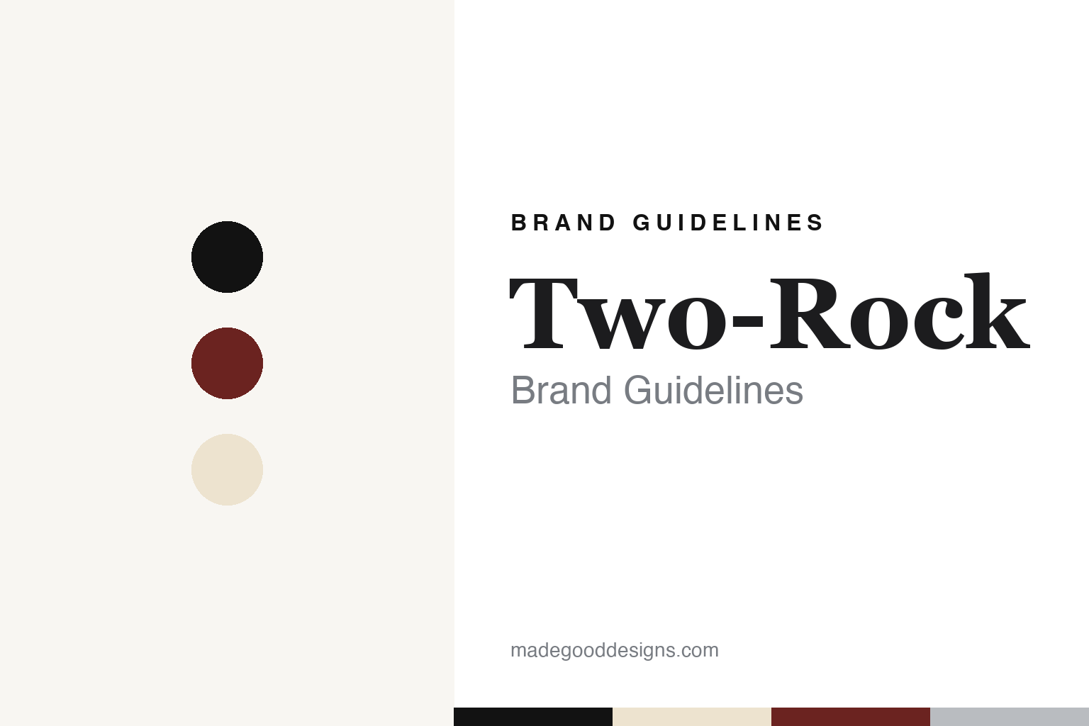 Two-Rock brand guidelines — abstract colour discs and material texture (original homage; not a Two-Rock product or logo)