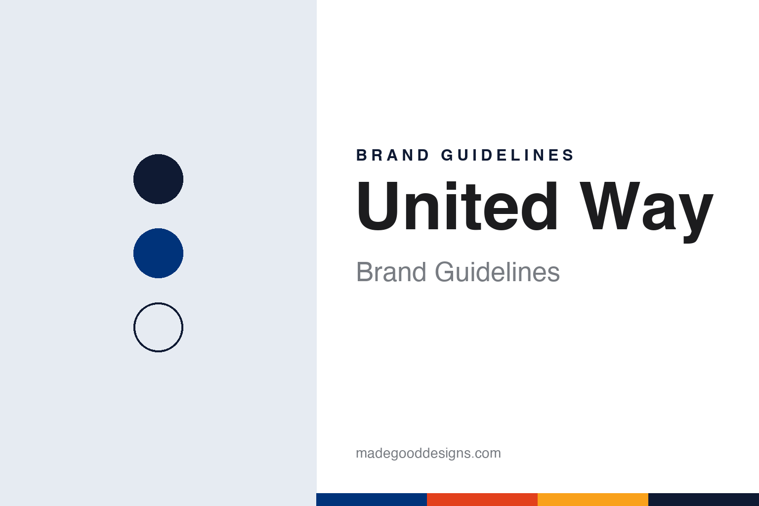 United Way Brand Guidelines: Denver’s 1887 Charity Society and Saul Bass’s Hand and Rainbow