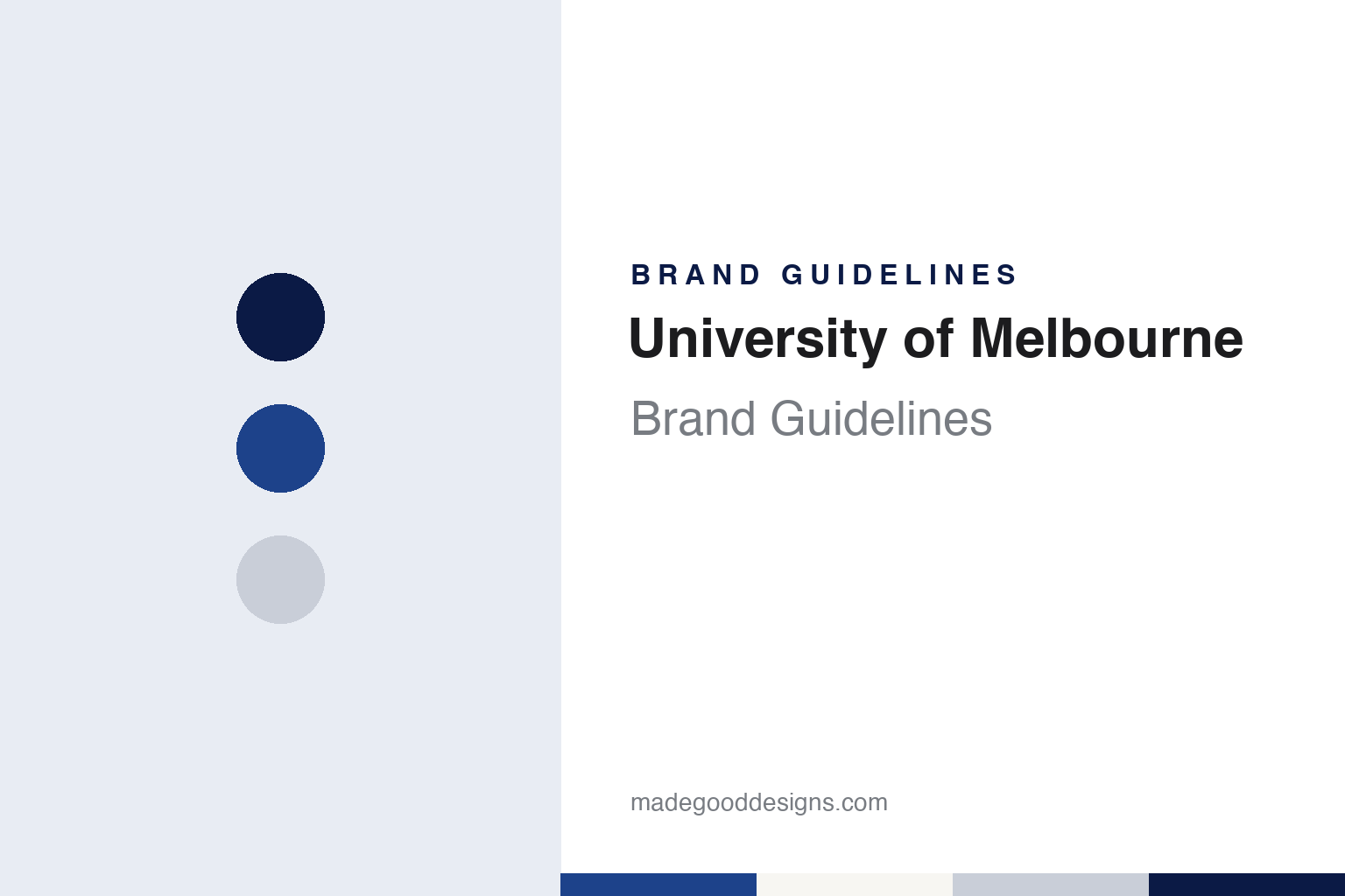 University of Melbourne Brand Guidelines: Victory, the Southern Cross and Postera Crescam Laude