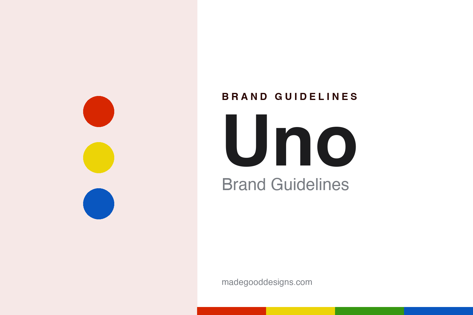 Uno brand guidelines — abstract colour discs and material texture (original homage; not a Uno product or logo)