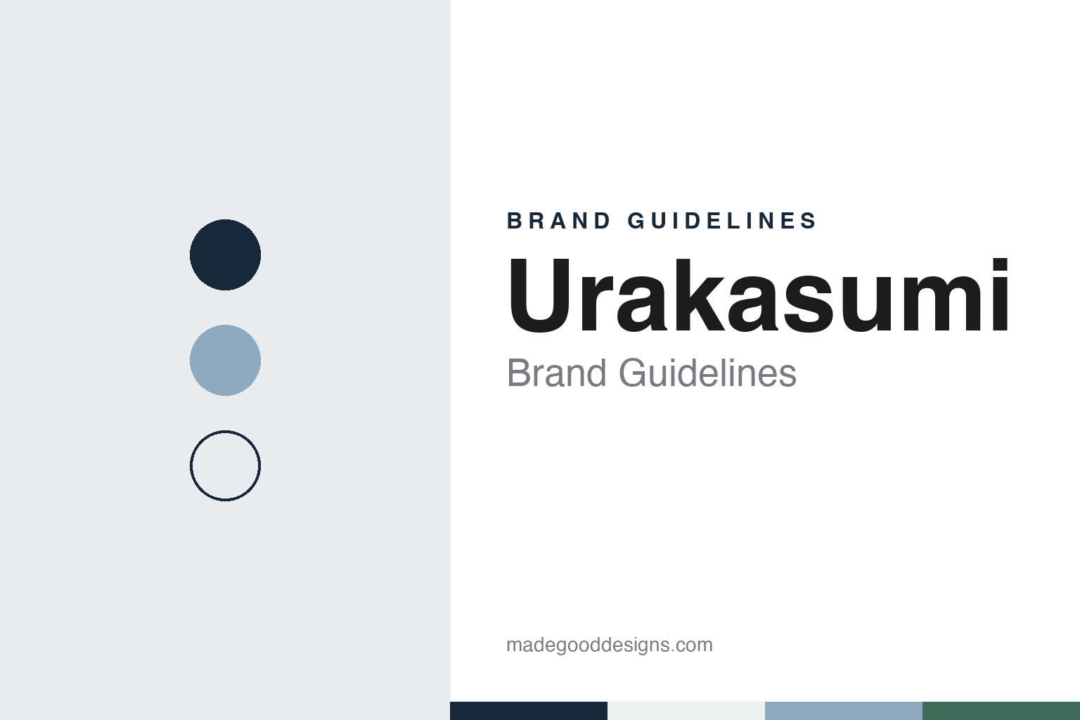 Urakasumi Brand Guidelines: The Shiogama Sake House of 1724 and Its Poem-Named Brand
