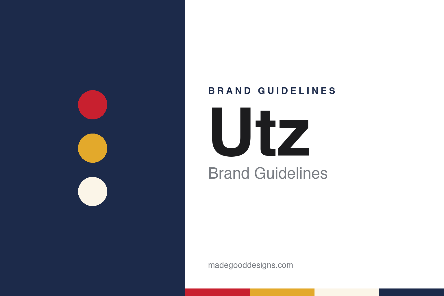 Utz Brand Guidelines: A Hanover Chip Maker and the Little Utz Girl