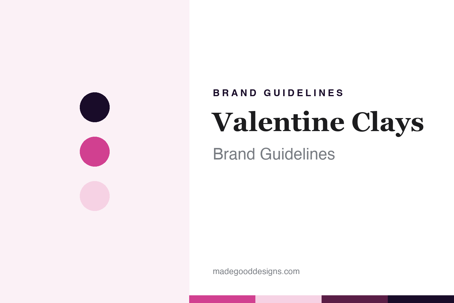 Valentine Clays Brand Guidelines: Dorset Ball Clay, Blended in Stoke