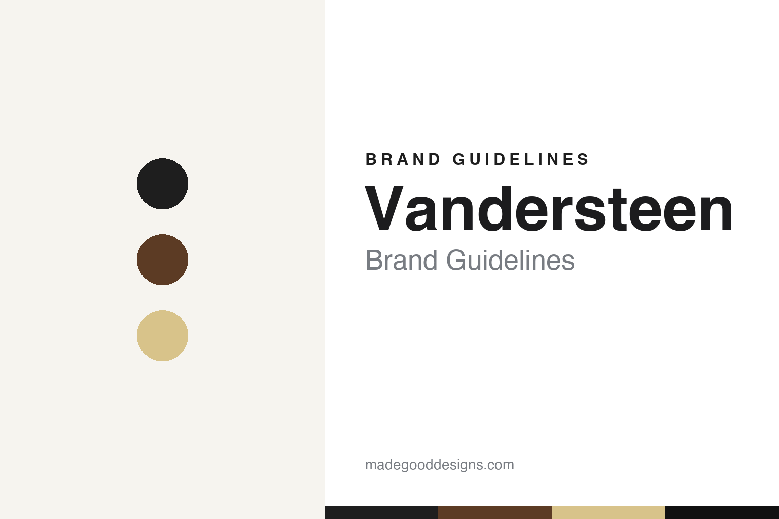 Vandersteen Brand Guidelines: The Hanford Loudspeaker Maker Behind the Model 2
