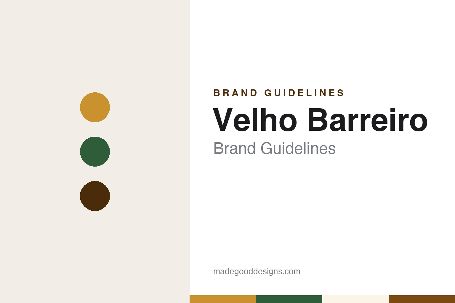 Velho Barreiro Brand Guidelines: The Cachaça Rio Claro’s IRB Bought in 1975