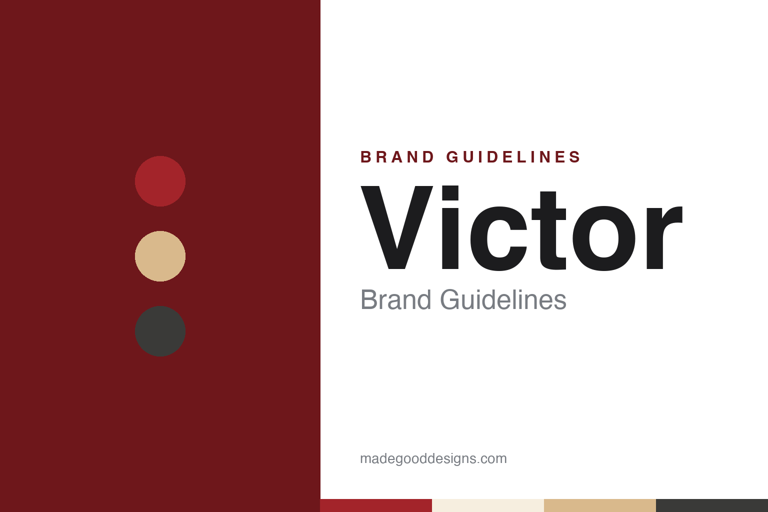 Victor Brand Guidelines: The Mousetrap Name of Woodstream, Lititz, Pennsylvania