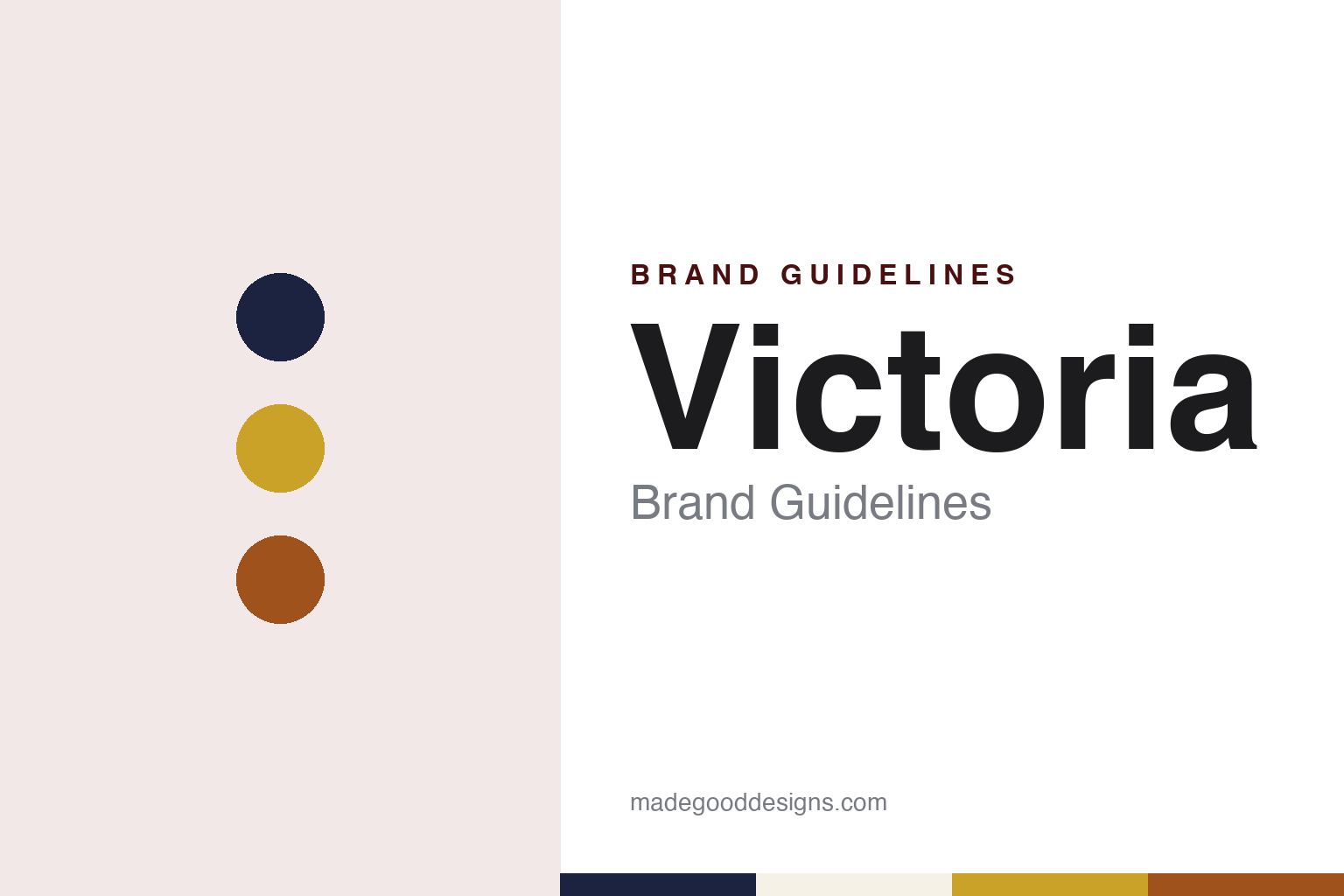 Victoria brand guidelines — abstract colour discs and material texture (original homage; not a Victoria product or logo)