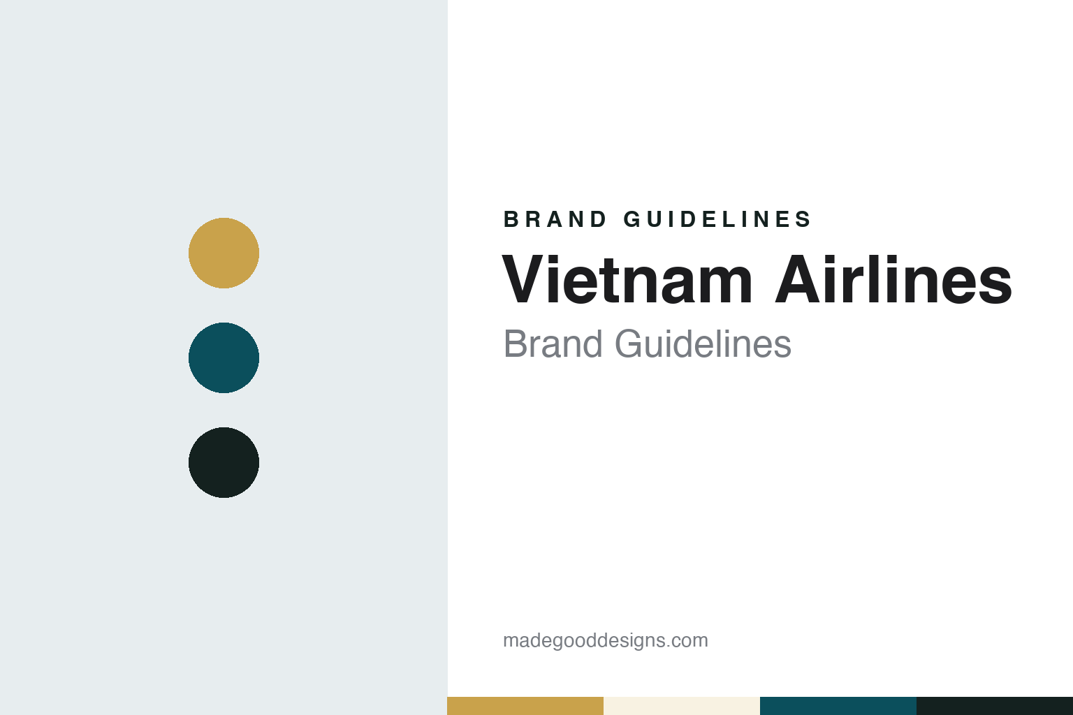 Vietnam Airlines Brand Guidelines: The Golden Lotus on the Tail