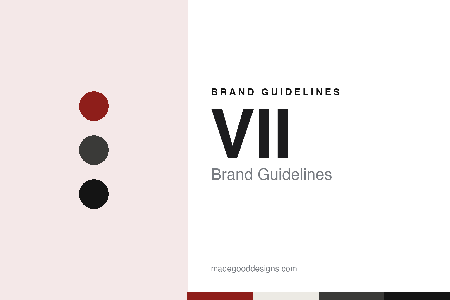 VII Brand Guidelines: A 2001 Photographers’ Agency Named With a Roman Numeral