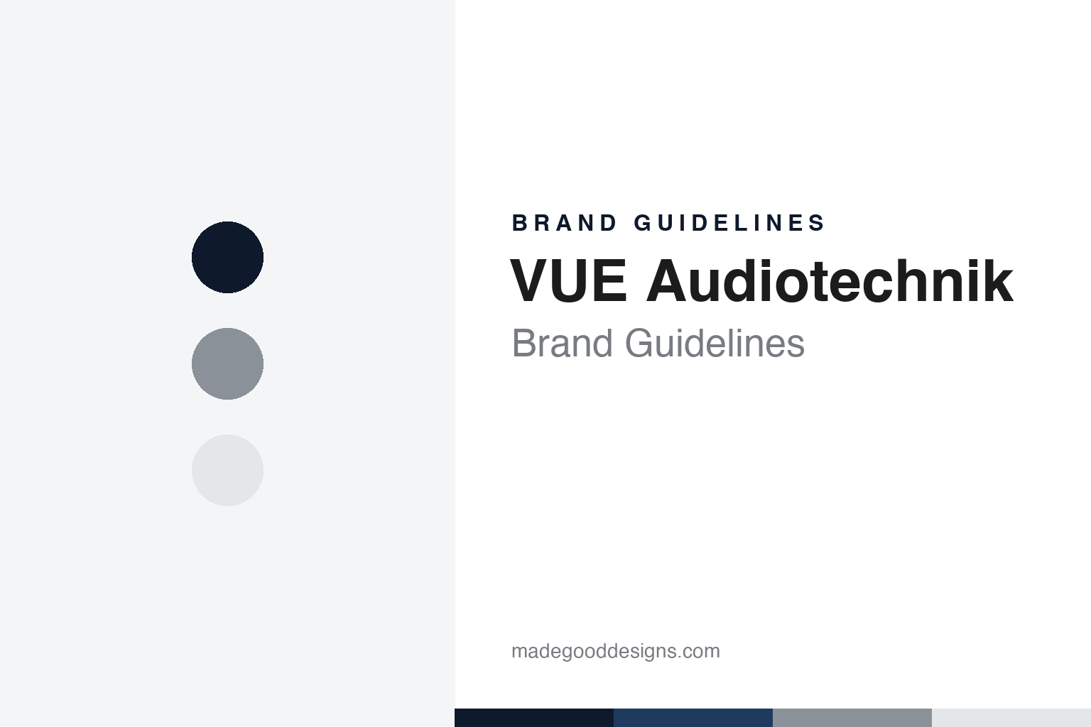 VUE Audiotechnik Brand Guidelines: The San Diego Beryllium PA Maker Now Owned in Shanghai