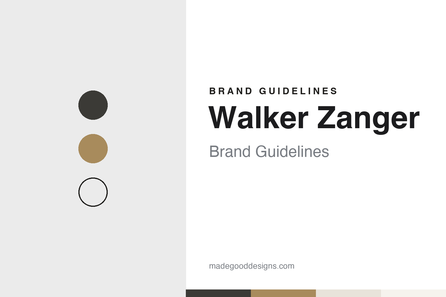 Walker Zanger Brand Guidelines: Portuguese Marble, New York, 1952