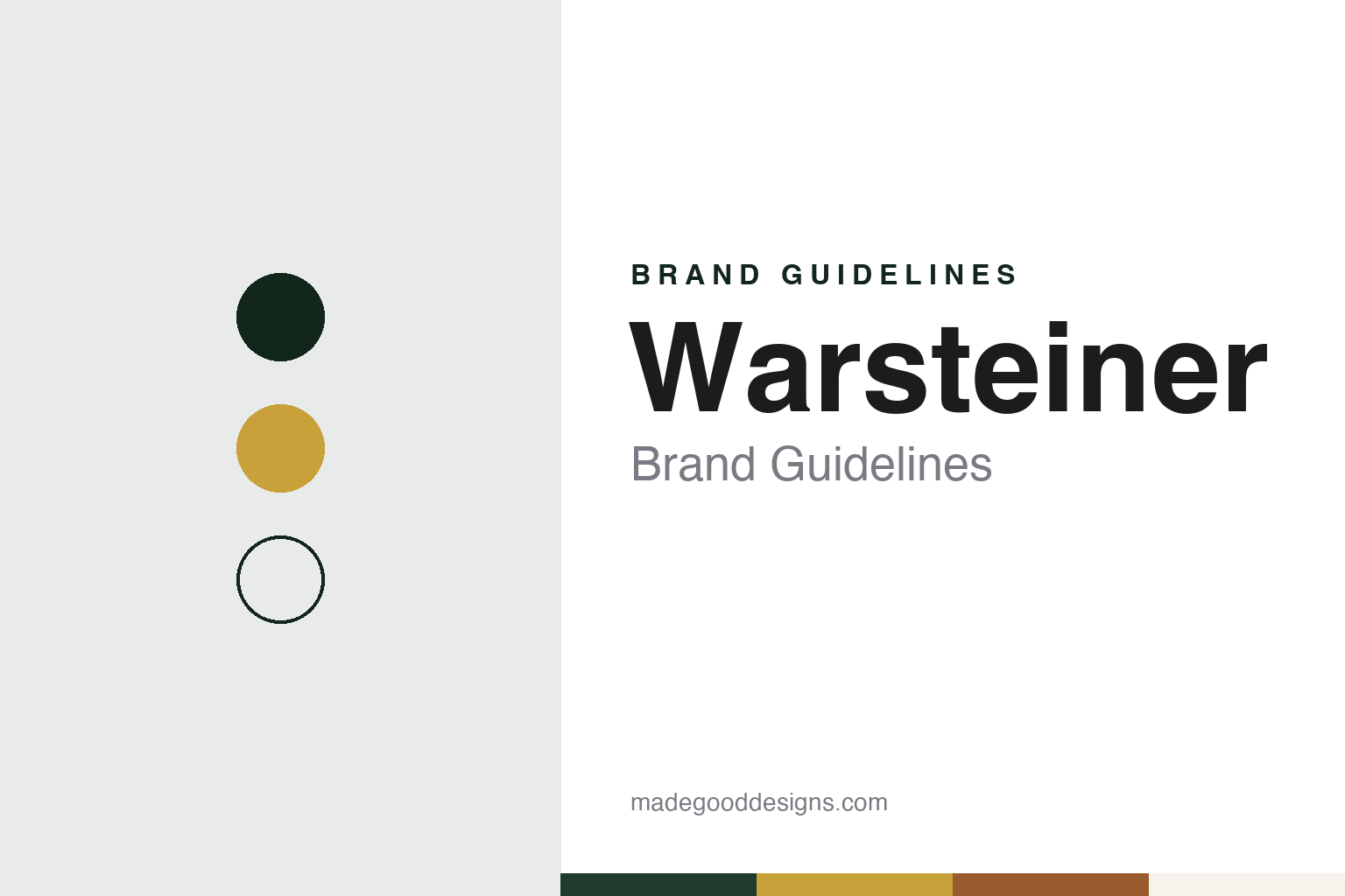Warsteiner Brand Guidelines: The Cramer Family Pils Brewery in the Arnsberg Forest Since 1753