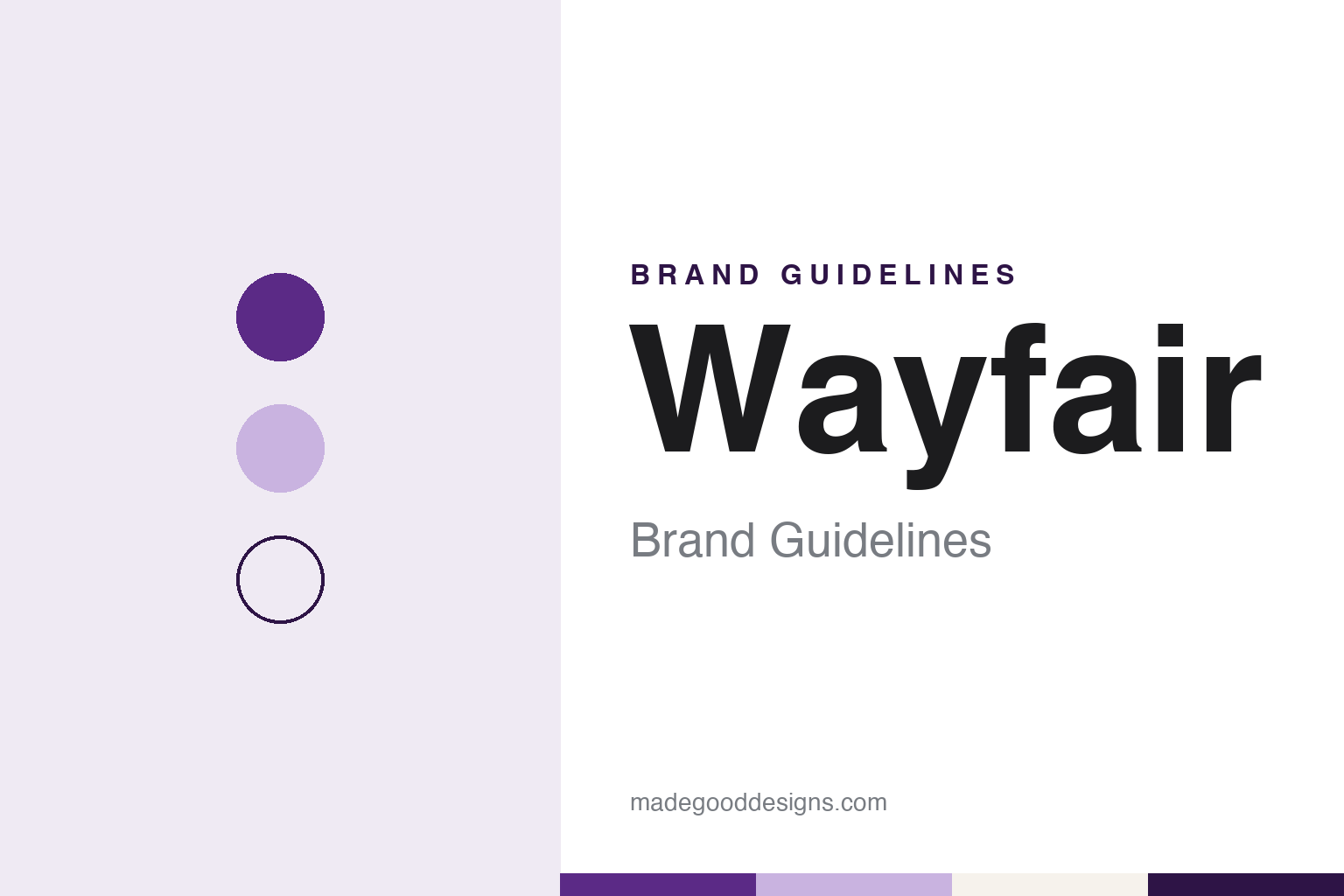Wayfair Brand Guidelines: From CSN Stores in Boston to a Purple Retail Brand