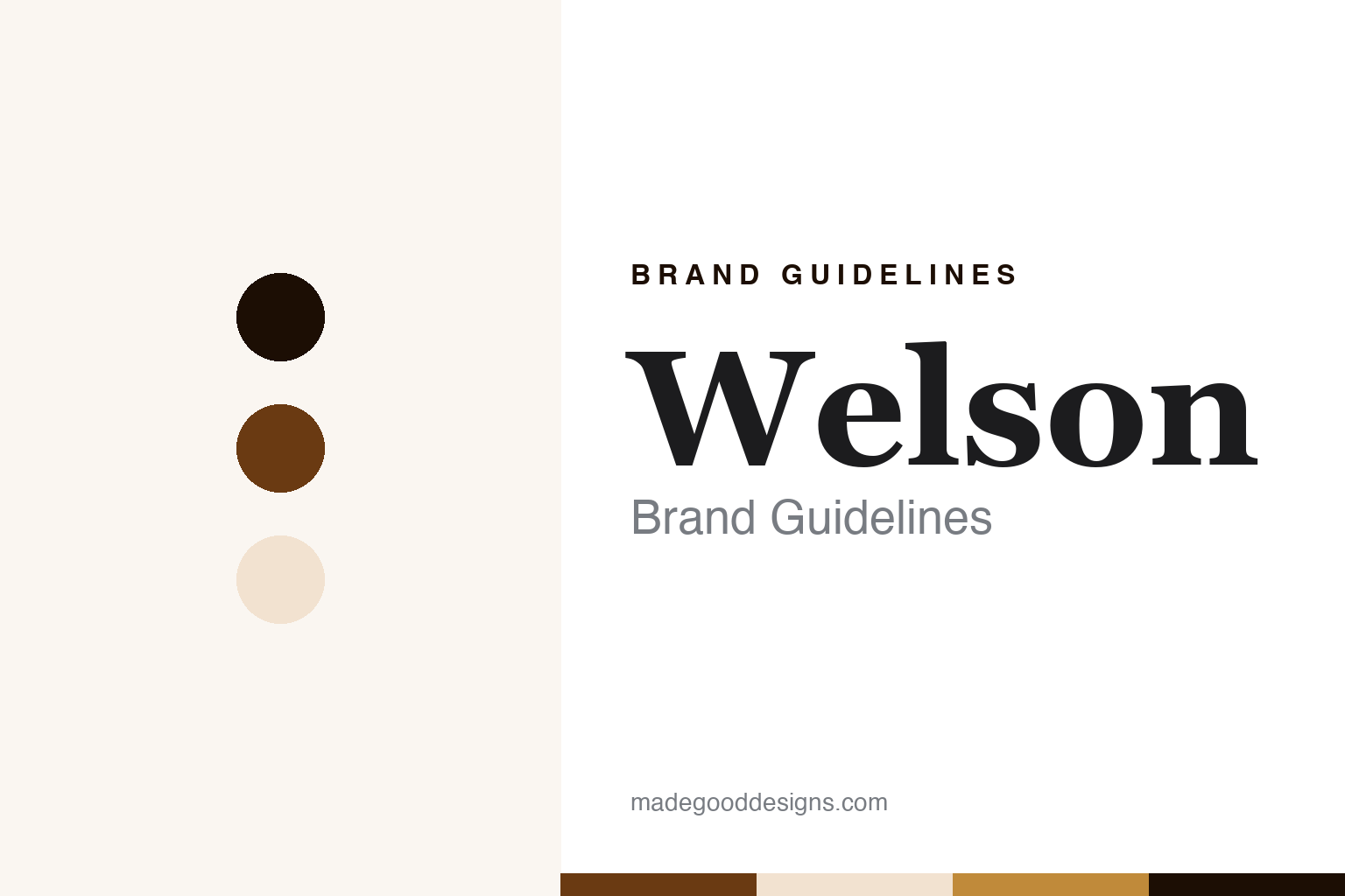 Welson brand guidelines — abstract colour discs and material texture (original homage; not a Welson product or logo)