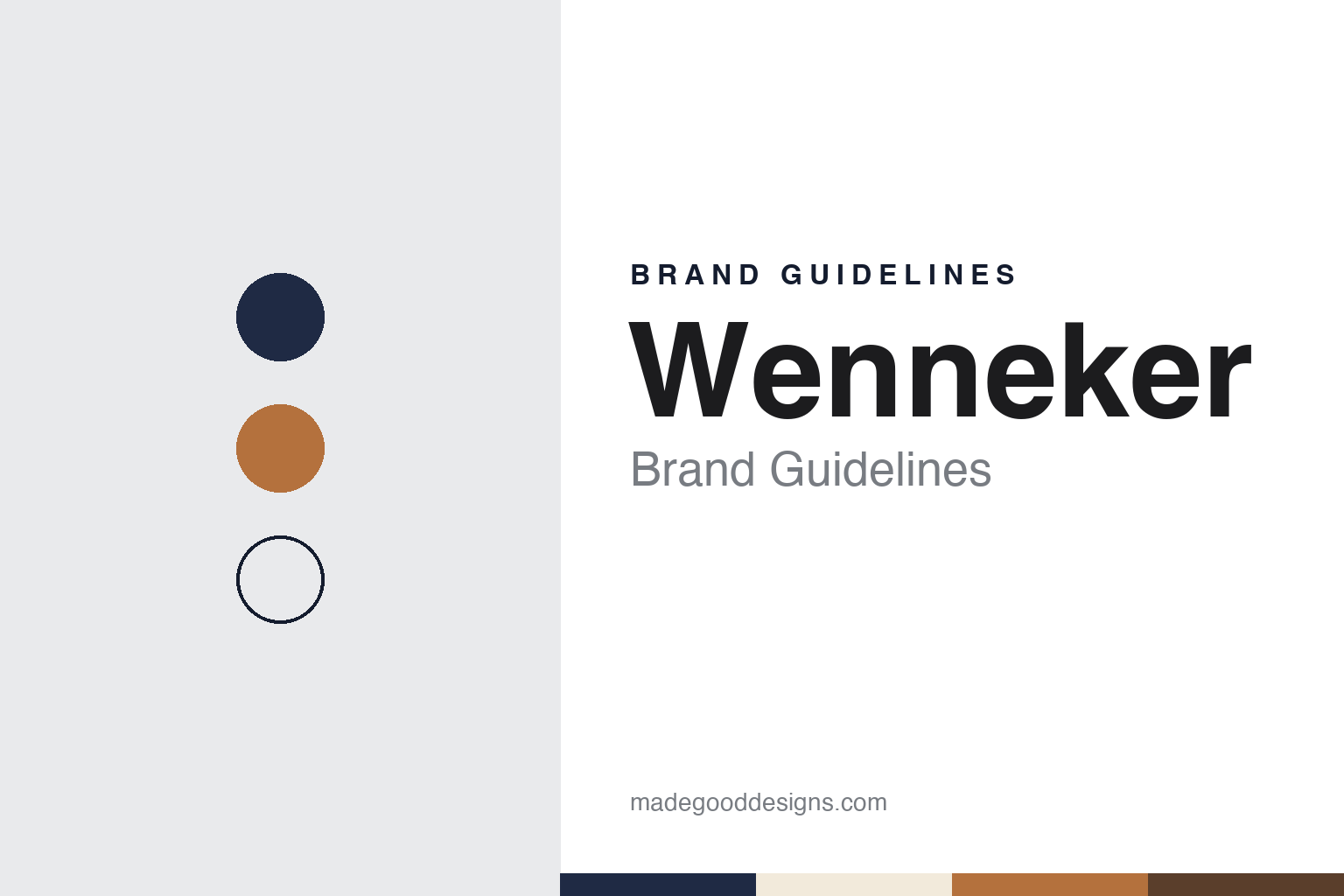 Wenneker brand guidelines — abstract colour discs and material texture (original homage; not a Wenneker product or logo)