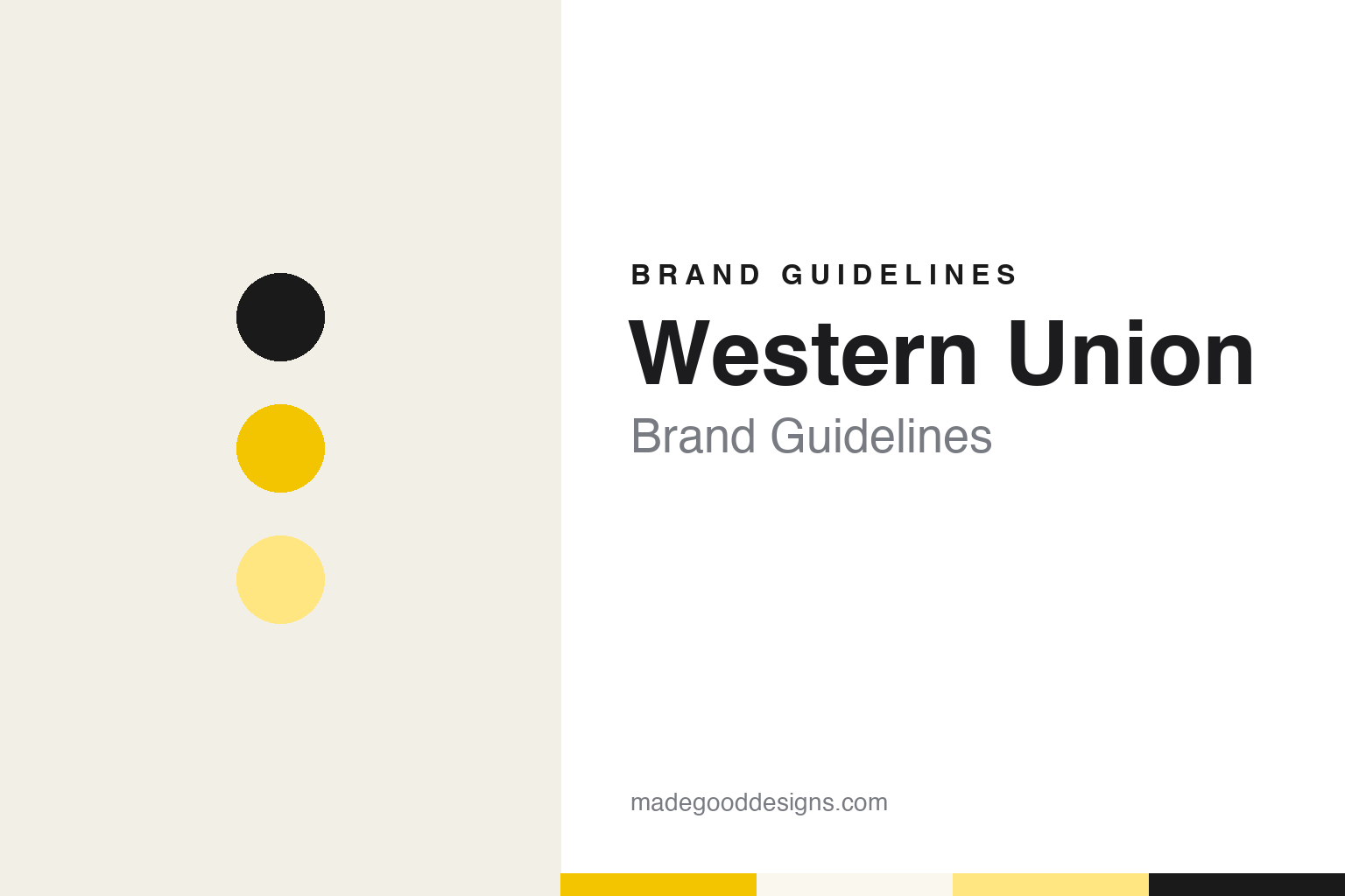 Western Union Brand Guidelines: From a Rochester Telegraph Firm to a Money-Transfer Name