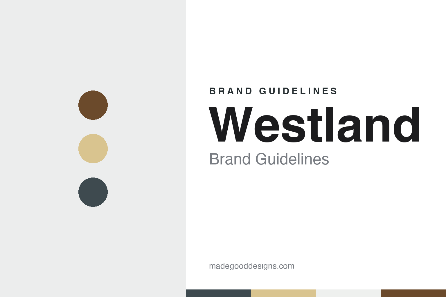 Westland brand guidelines — abstract colour discs and material texture (original homage; not a Westland product or logo)