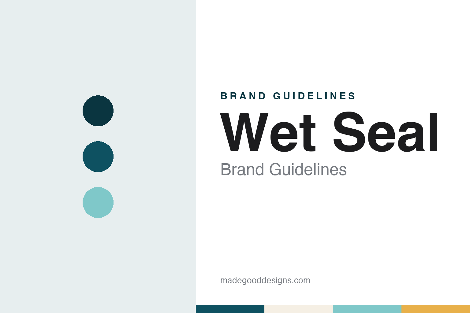 Wet Seal brand guidelines — abstract colour discs and material texture (original homage; not a Wet Seal product or logo)