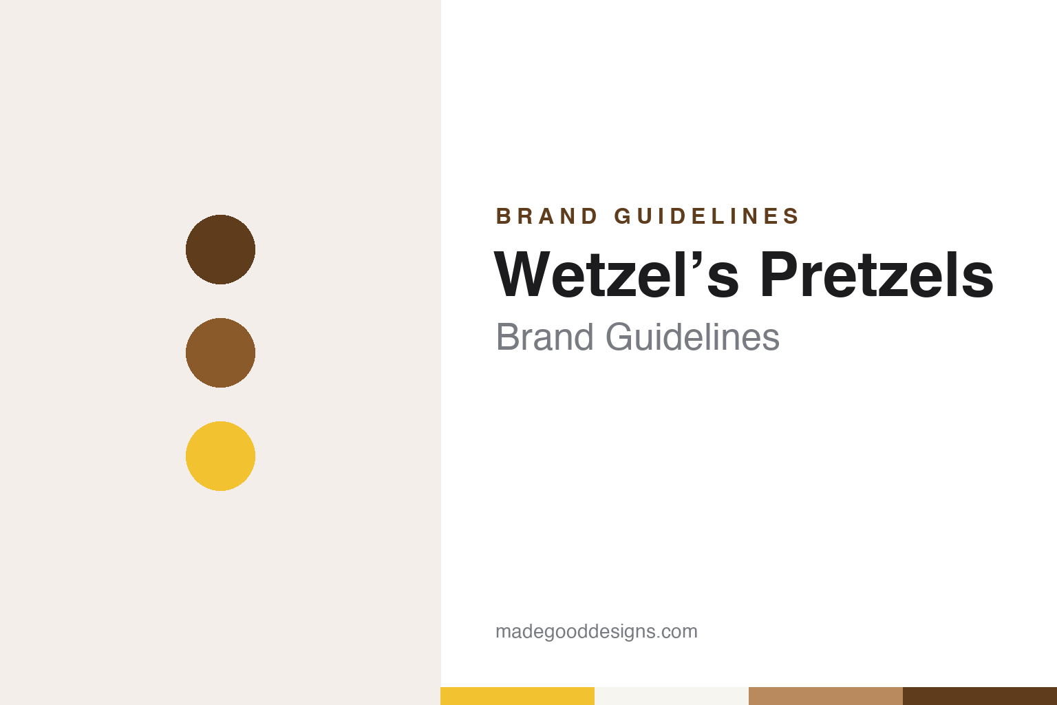 Wetzel’s Pretzels Brand Guidelines: A Pasadena Chain Named for a Schoolyard Rhyme