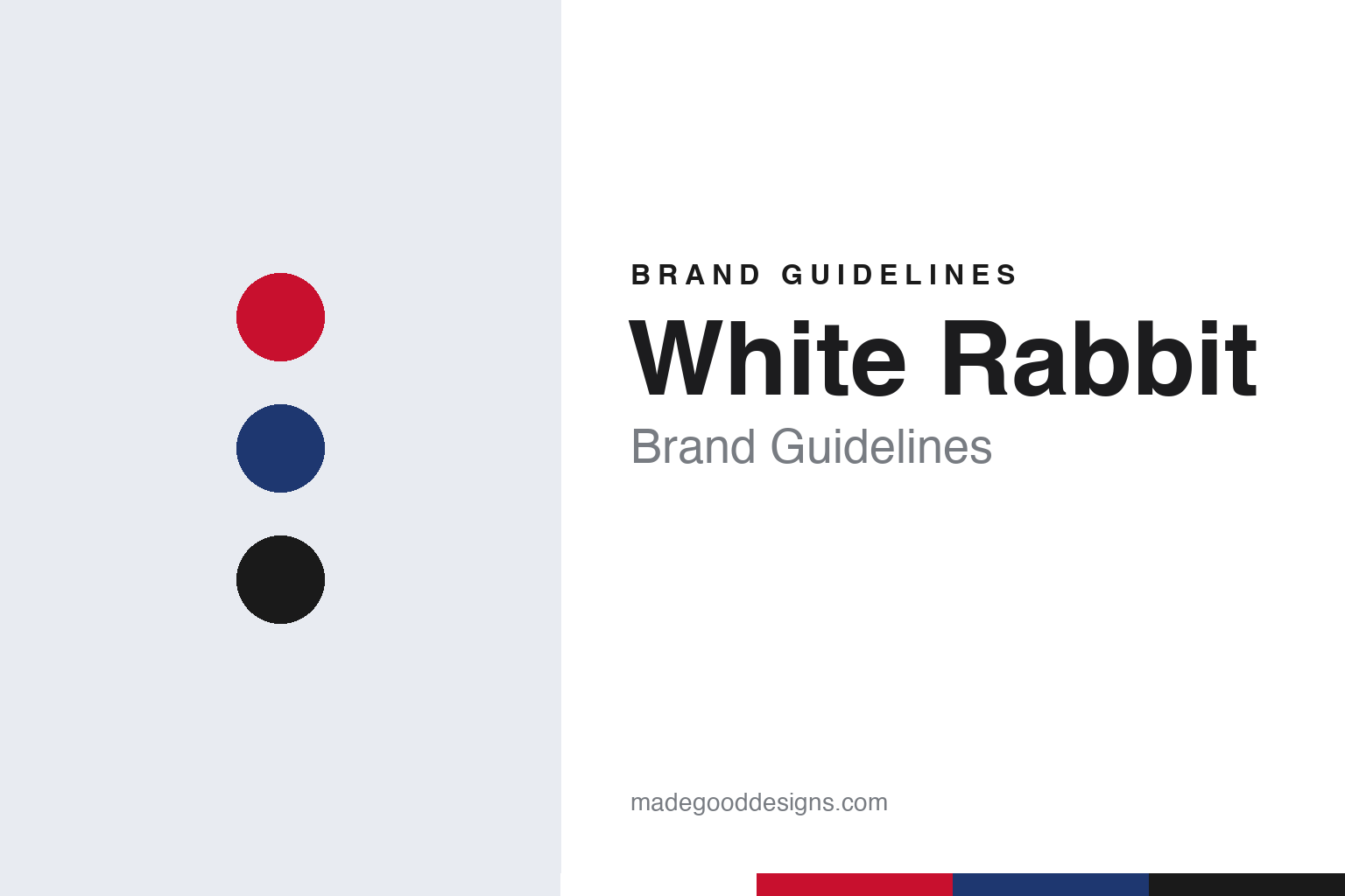White Rabbit brand guidelines — abstract colour discs and material texture (original homage; not a White Rabbit product or logo)