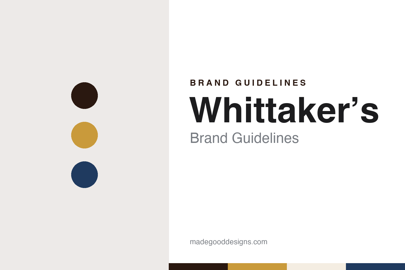 Whittaker’s Brand Guidelines: The Family Chocolate Maker of Porirua, Since 1896