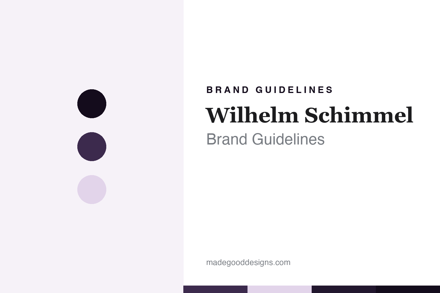Wilhelm Schimmel Brand Guidelines: A Founder’s Name on a Polish Line