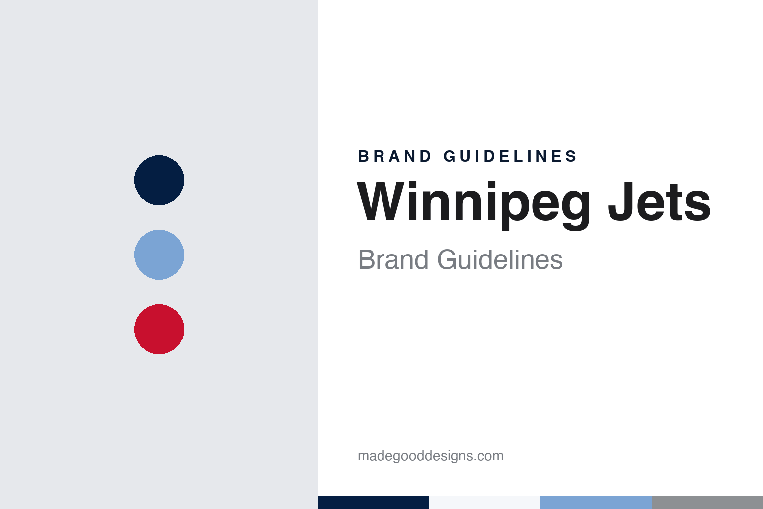 Winnipeg Jets Brand Guidelines: A Returned Name, an Air Force Roundel & Aviator Blue
