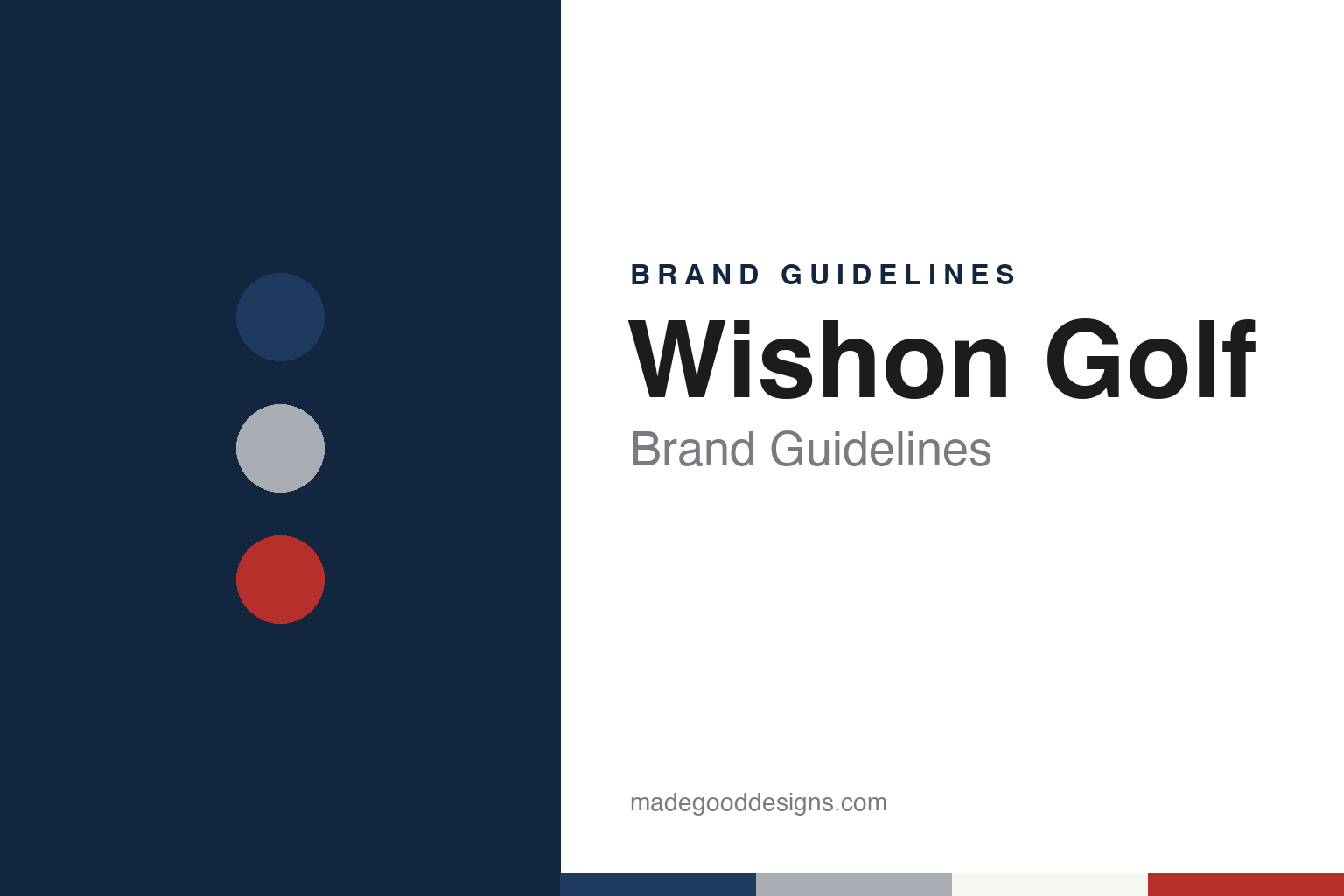 Wishon Golf Brand Guidelines: Tom Wishon’s Durango Clubfitting Brand, Run From England Since 2016