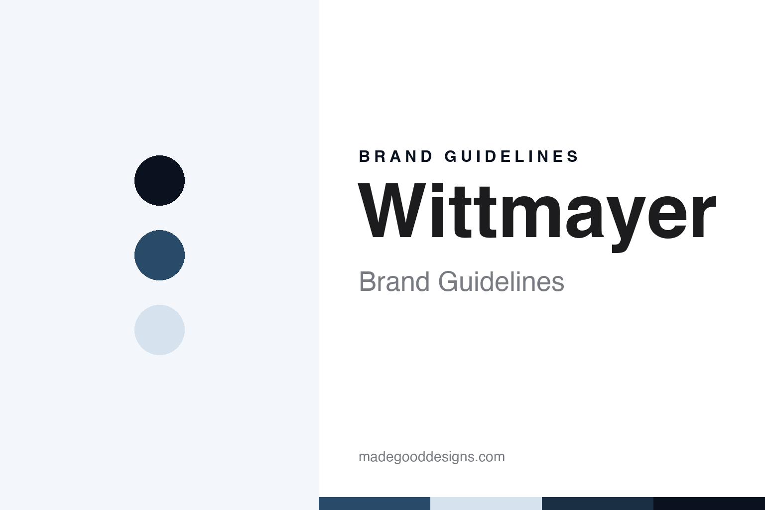 Wittmayer brand guidelines — abstract colour discs and material texture (original homage; not a Wittmayer product or logo)