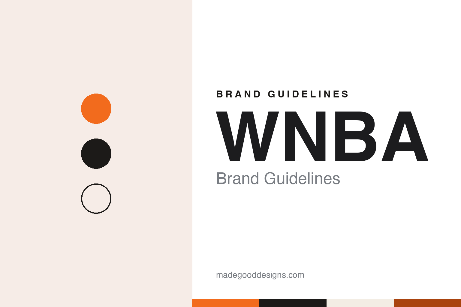 WNBA Brand Guidelines: The 1996 League, Logowoman and the Silhouette Out of the Box