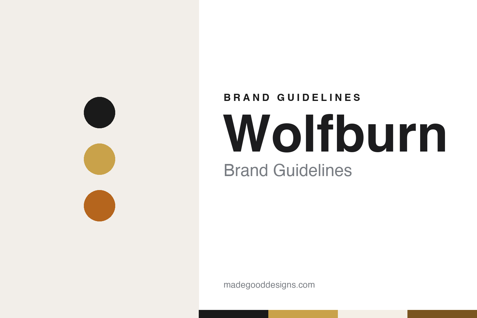 Wolfburn Brand Guidelines: The Thurso Single Malt Revived in 2013, With a Sea-Wolf Mark