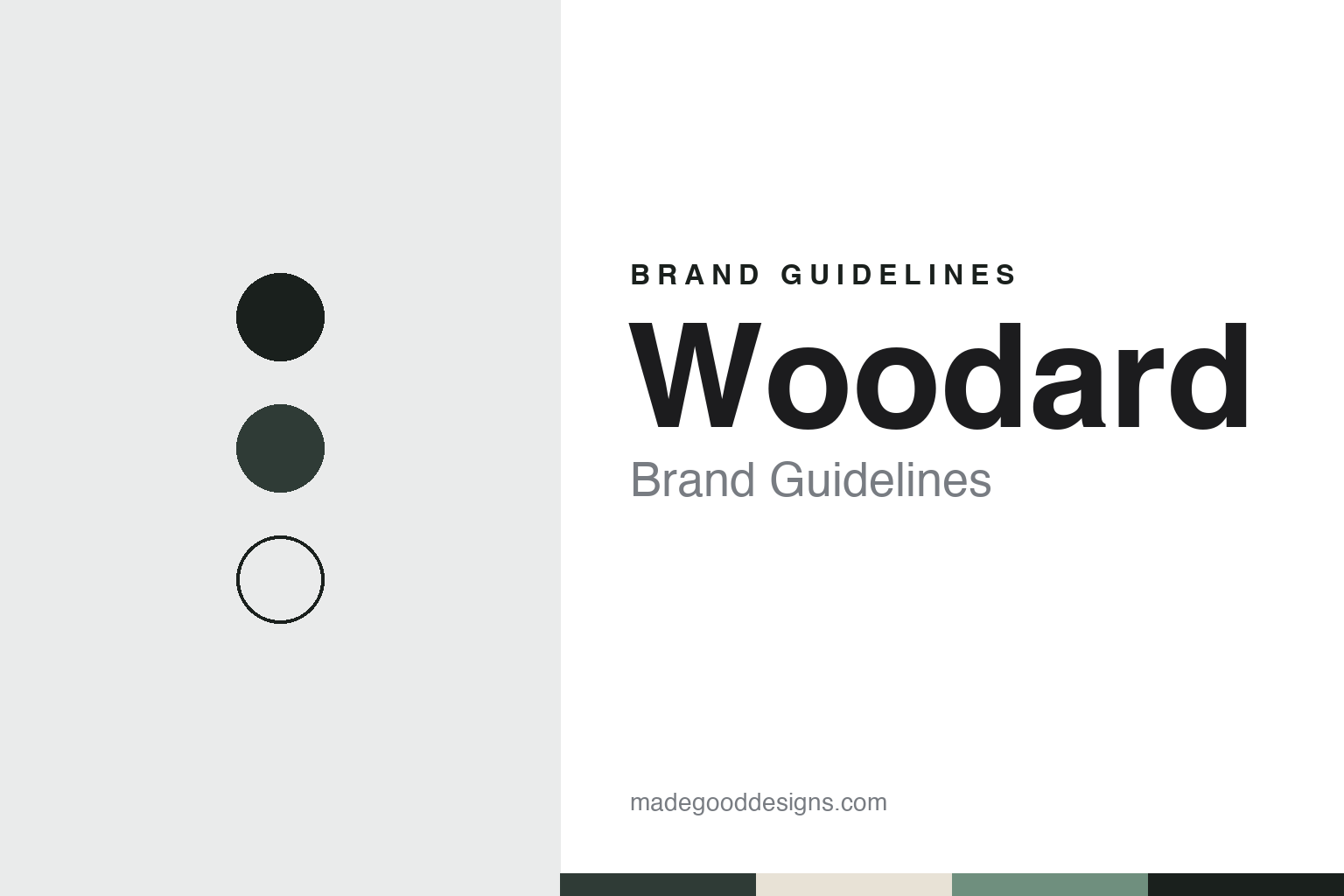Woodard Brand Guidelines: An Owosso, Michigan Outdoor Furniture Maker Since 1866