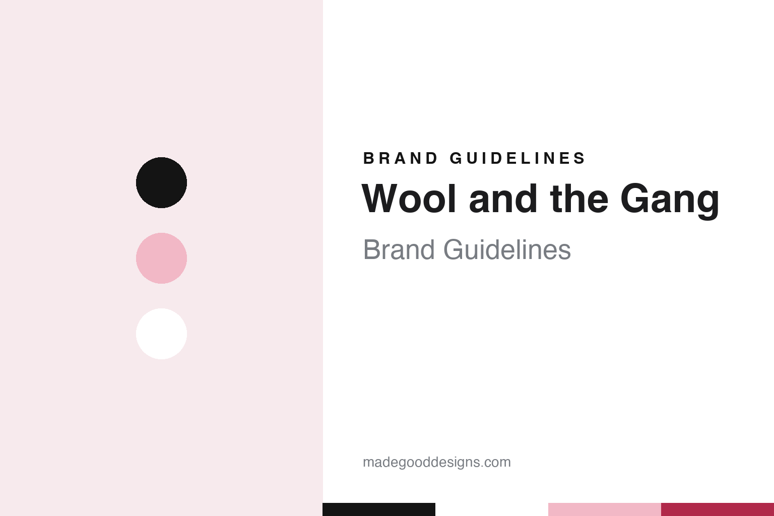 Wool and the Gang Brand Guidelines: The London Knitting-Kit Brand Owned by the DMC Group Since 2016