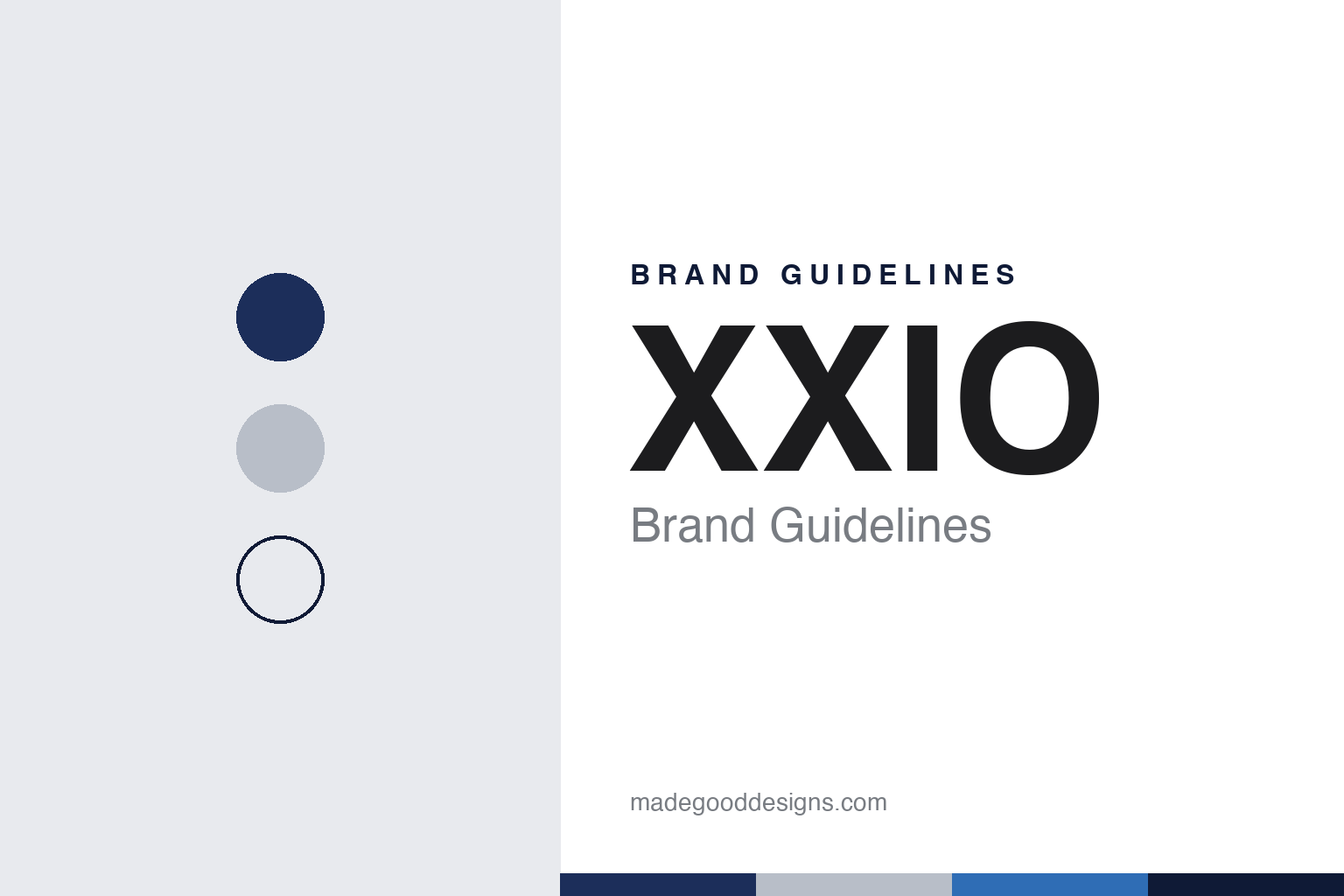 XXIO Brand Guidelines: Sumitomo Rubber’s Club for the 21st Century