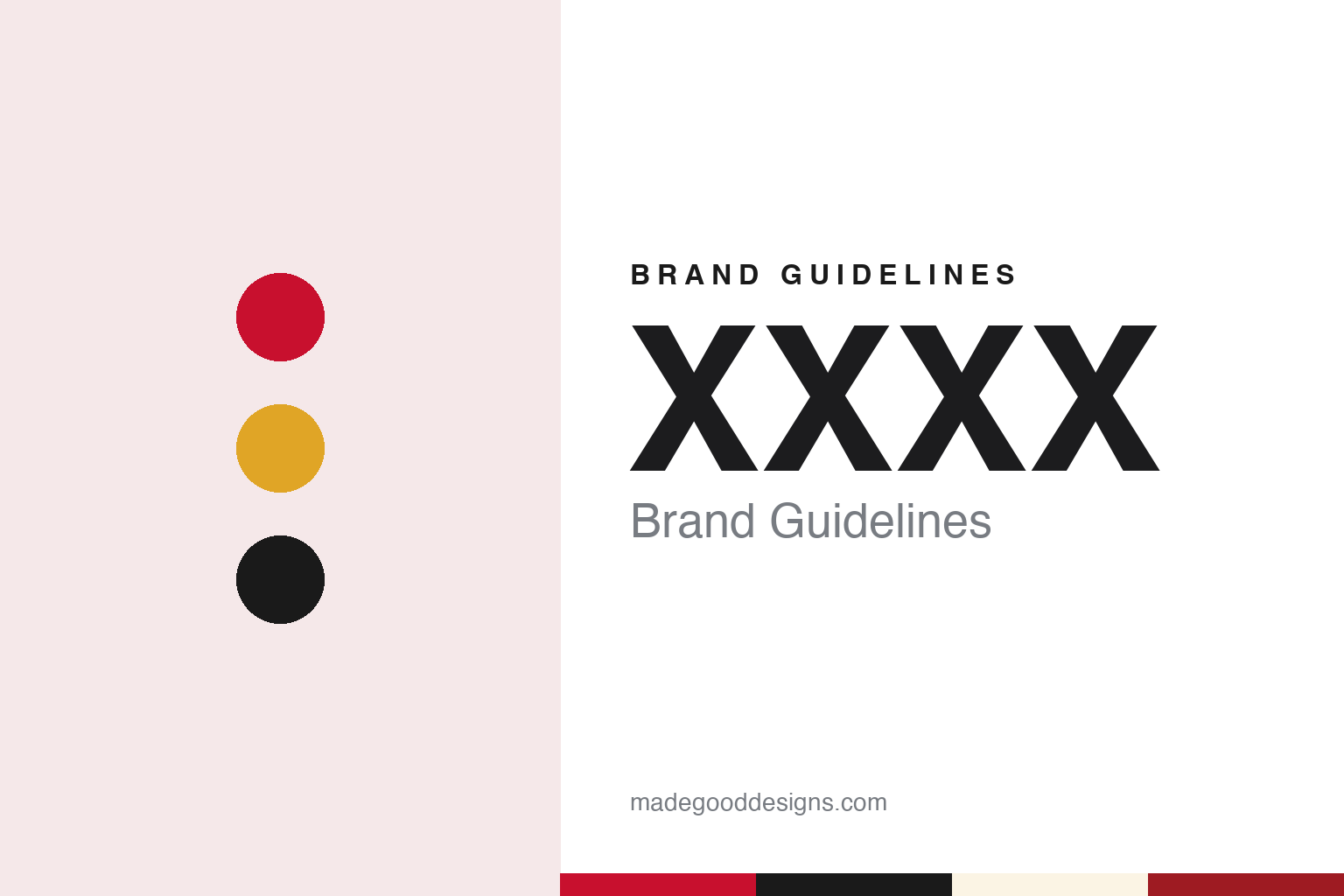 XXXX Brand Guidelines: Castlemaine Perkins’ Fourex Beer From Milton, Brisbane
