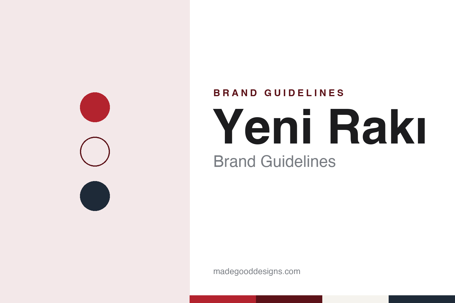 Yeni Rakı Brand Guidelines: The Tekel Rakı Now Made by Diageo in Alaşehir & Nevşehir