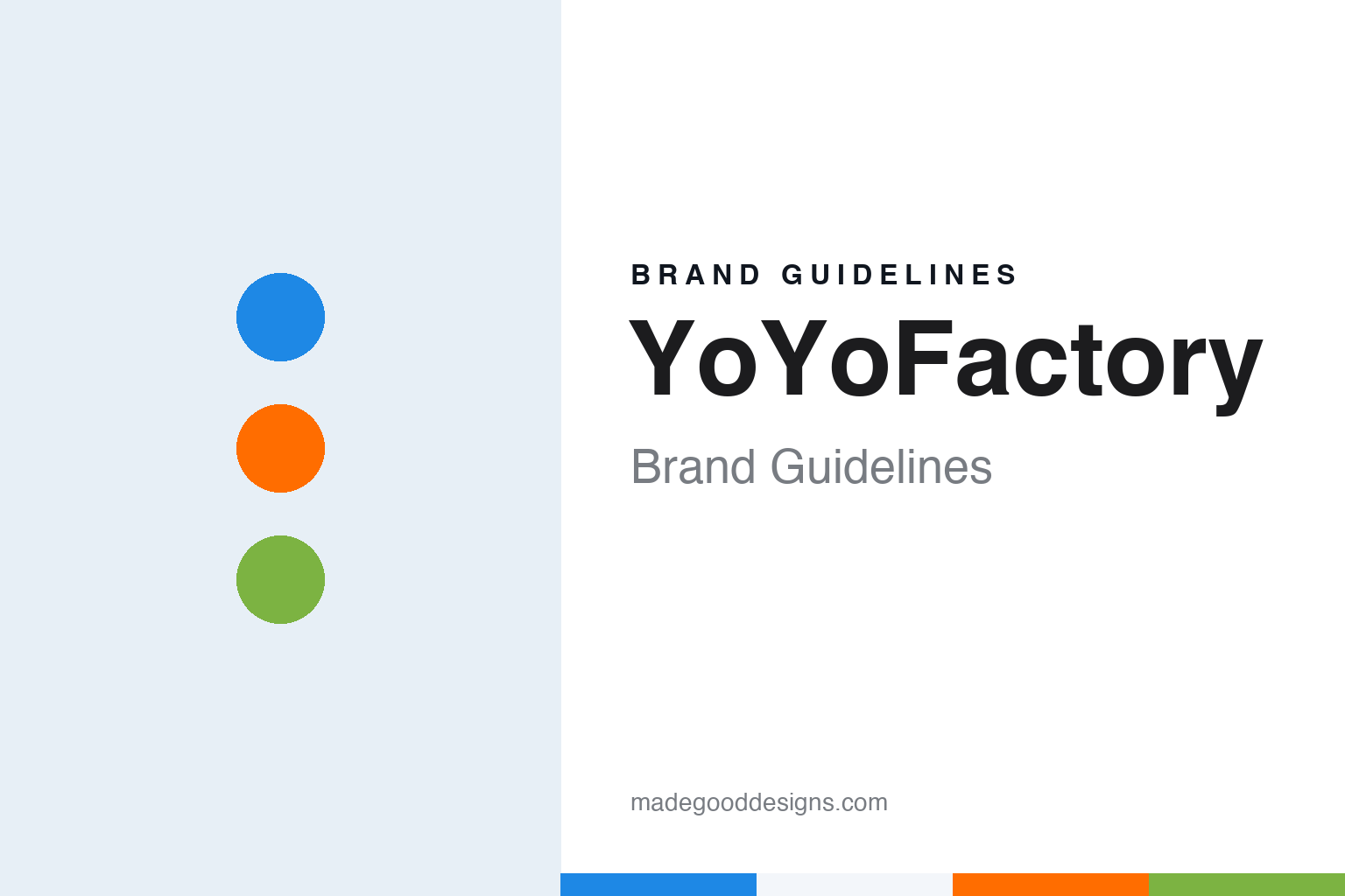 YoYoFactory Brand Guidelines: Adjustable Yo-Yos from Chandler, Arizona