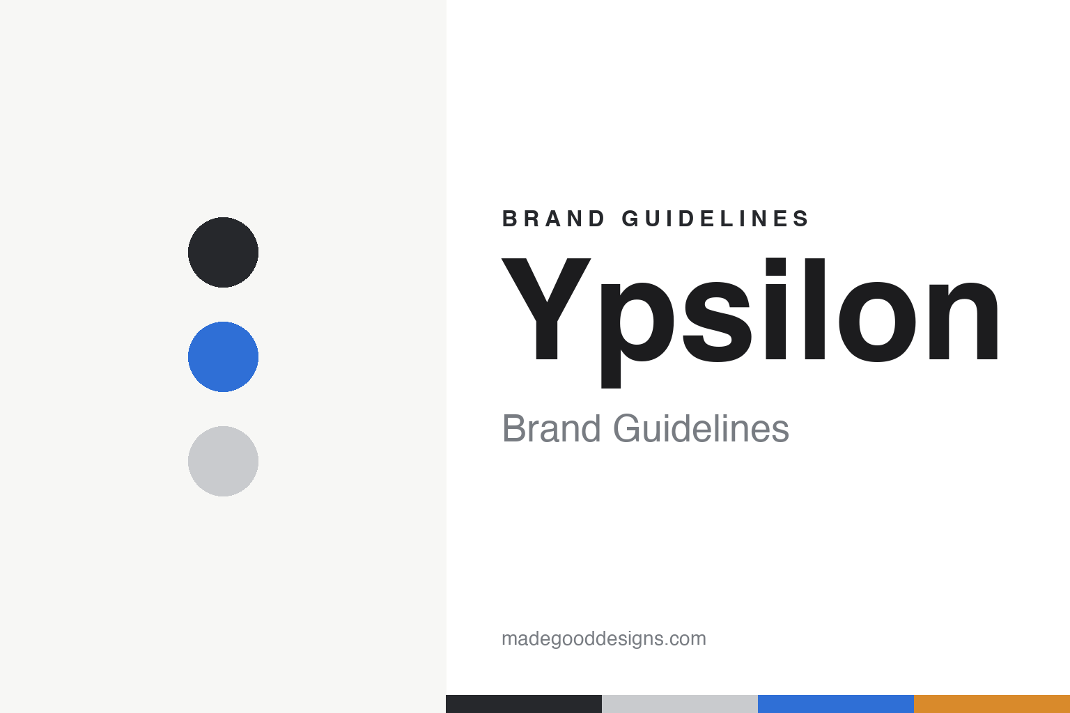 Ypsilon Brand Guidelines: The Athens Amplifier Maker Built Around Its Own Transformers