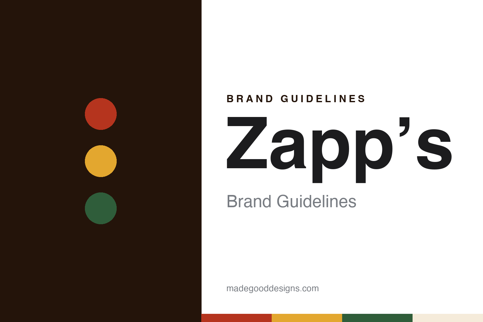 Zapp’s Brand Guidelines: Kettle Chips From a Gramercy Car Showroom