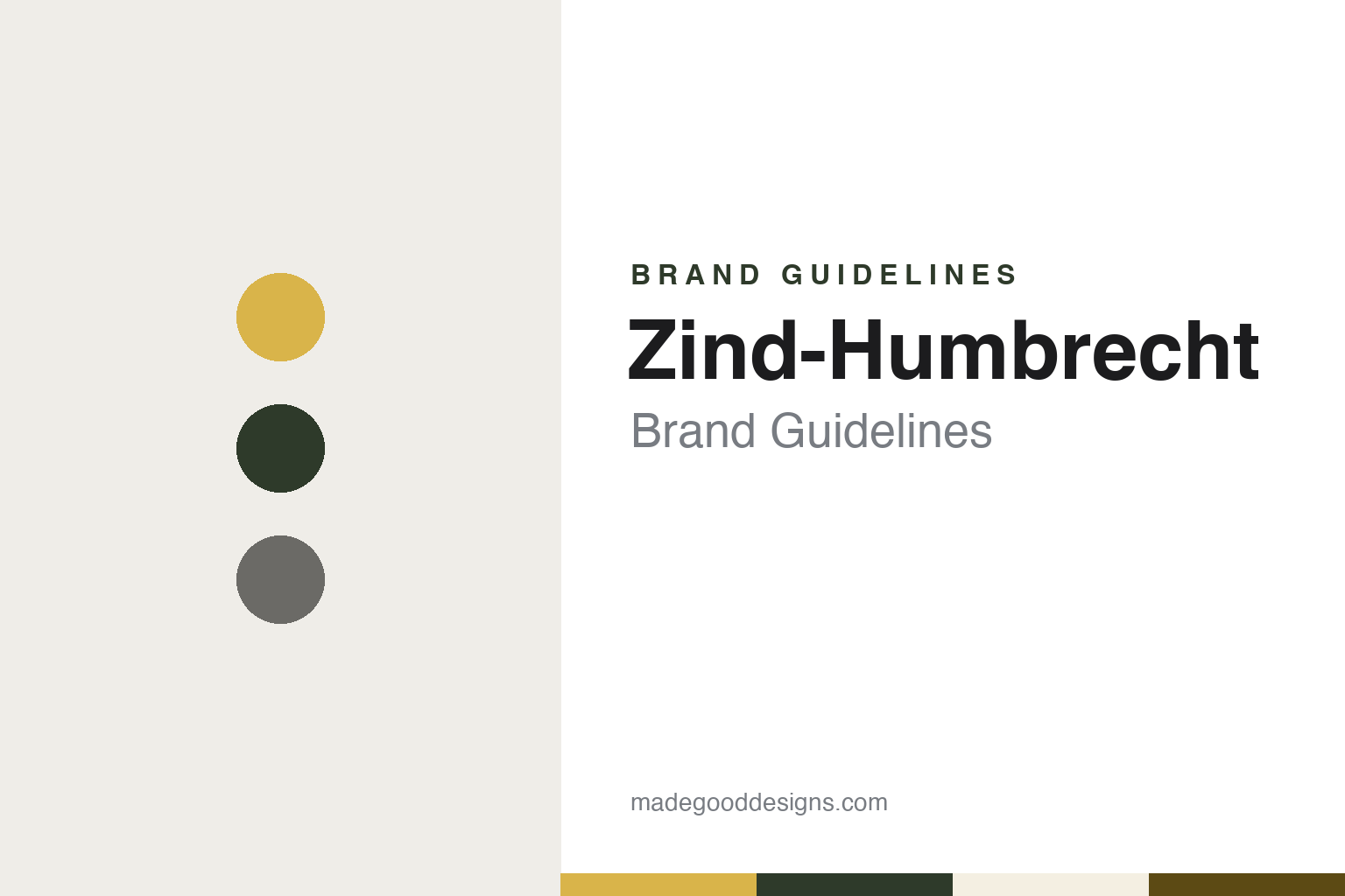 Zind-Humbrecht Brand Guidelines: The Turckheim Family Domaine Formed by a 1959 Marriage