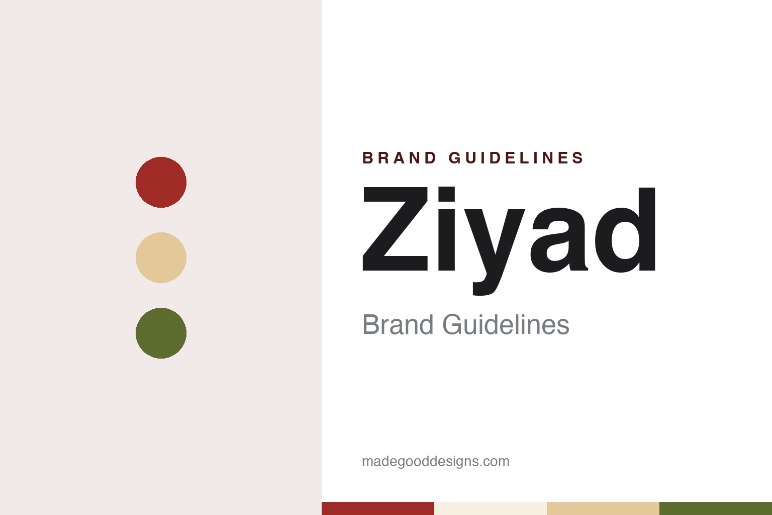Ziyad Brand Guidelines: The Chicago Pita Bakery That Became a Middle Eastern Pantry