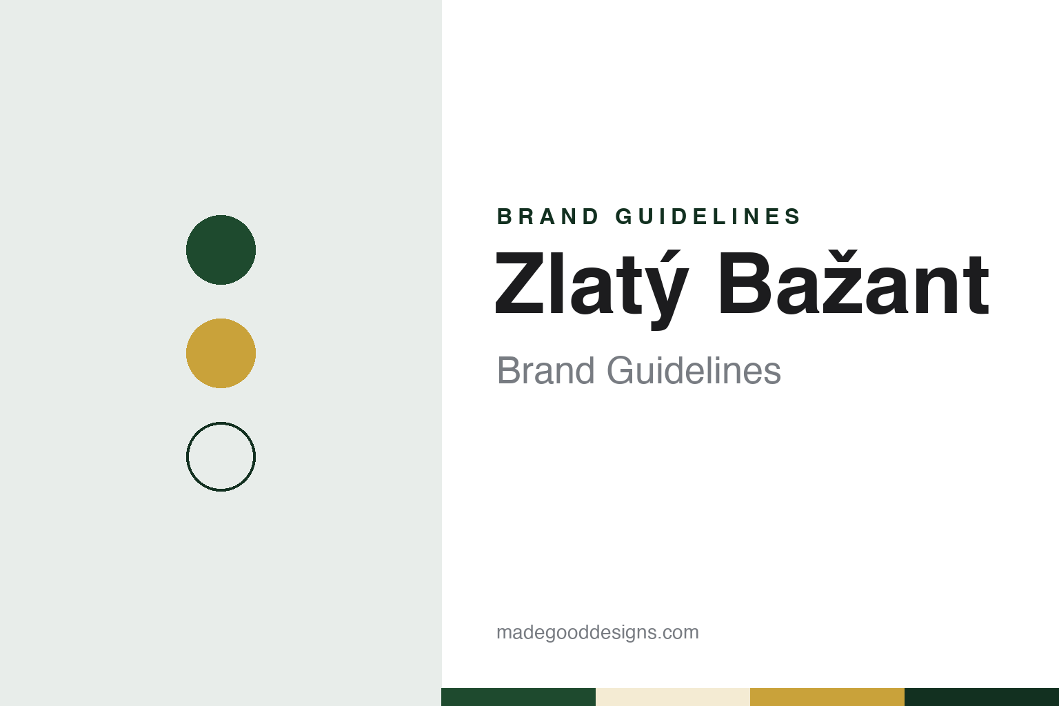 Zlatý Bažant brand guidelines — abstract colour discs and material texture (original homage; not a Zlatý Bažant product or logo)