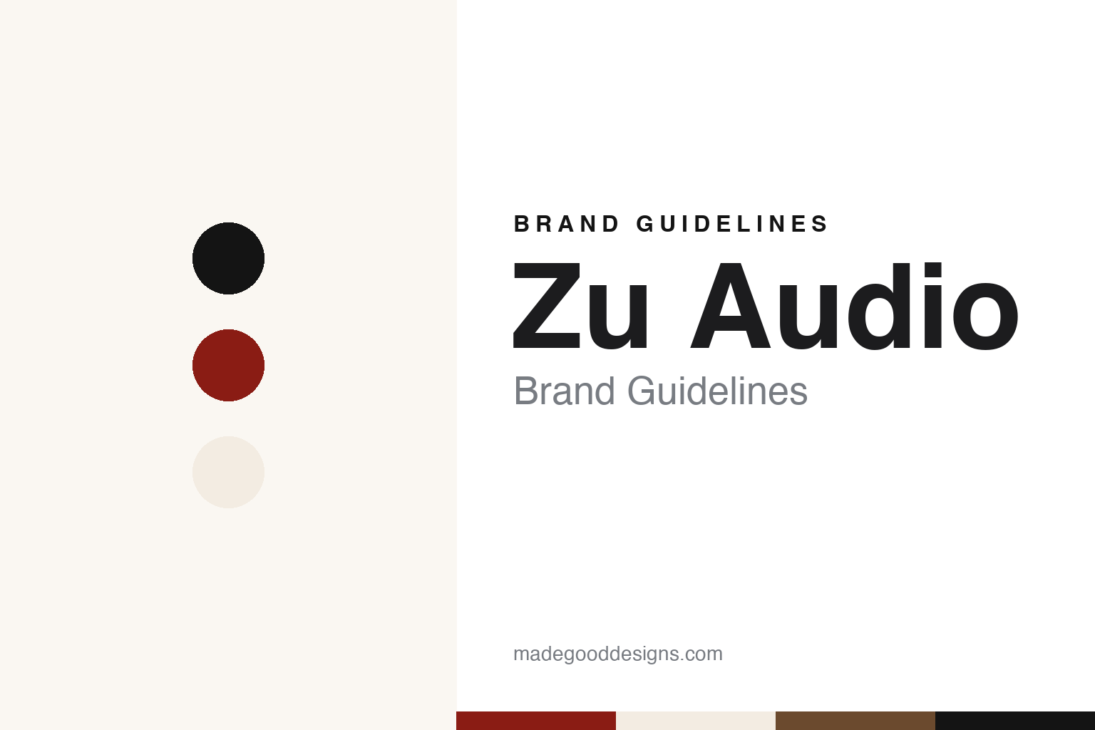 Zu Audio Brand Guidelines: Sean Casey’s Full-Range Loudspeakers and Cable From Ogden, Utah