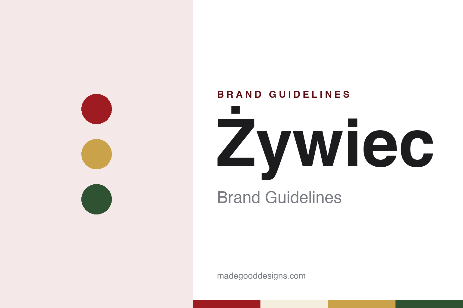 Żywiec Brand Guidelines: The Habsburg Brewery and Its Dancing Kraków Couple